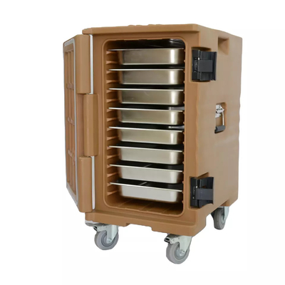 جهاز تسخين الطعام المعزول المعزول للمطبخ Rotomolded تحميل GN Pan Carrier 120L