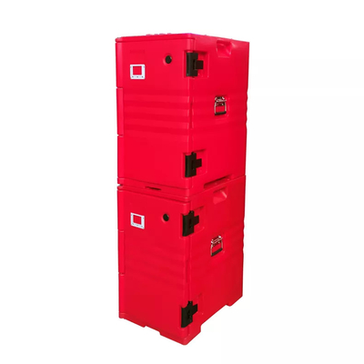 120L البلاستيك Rotomold PE معزول الغذاء الناقل لتوصيل المطاعم الدفء