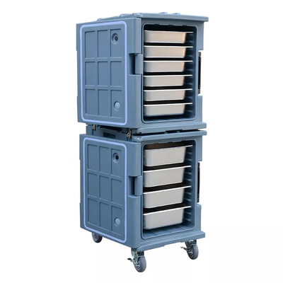 120L البلاستيك Rotomold PE معزول الغذاء الناقل لتوصيل المطاعم الدفء