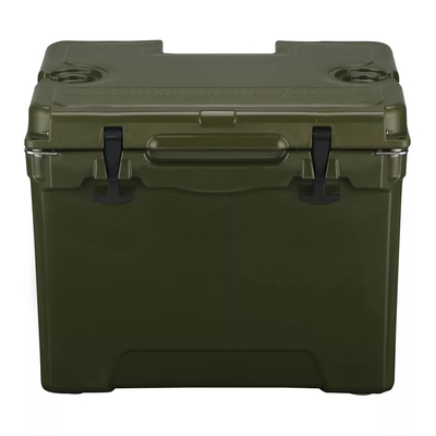 40L Rotomolded Ice Chest Box with Telescoping Handle Wheels