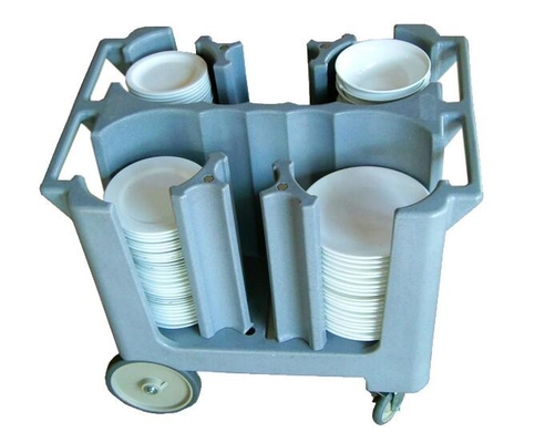 Rotomolded Dish Caddy Big Awivel Casters مع الفرامل