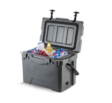 OEM 25QT المحمولة روتو مصبوب الجليد مربع في الهواء الطلق معالجة صيد السمك في الجليد مربع