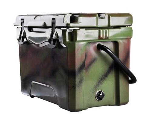 OEM 25QT Portable Roto Moulded Ice Box 51.6x33.6x38.3cm