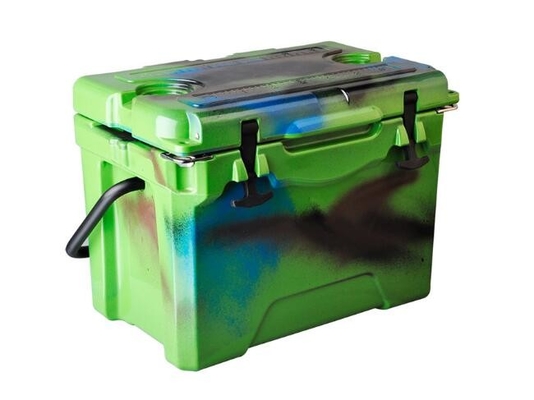 OEM 25QT Portable Roto Moulded Ice Box 51.6x33.6x38.3cm