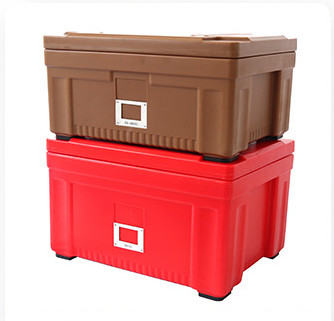 حاوية طعام معزولة PE 40L Rotomolded Thermo Transport Box