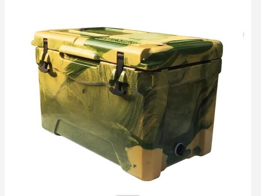 35 QT Rotomolded Cooler Box شديد التحمل للاستخدام الخارجي الدائم