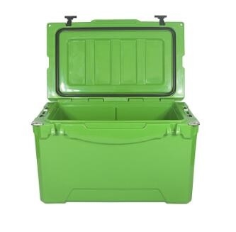 البلاستيك 50 QT Rotomolded Cooler Box LLDPE Wall PU Formulation