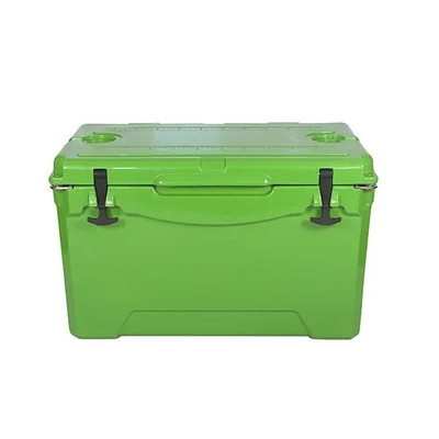 البلاستيك 50 QT Rotomolded Cooler Box LLDPE Wall PU Formulation