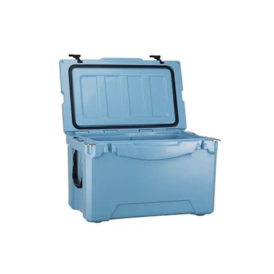 البلاستيك 50 QT Rotomolded Cooler Box LLDPE Wall PU Formulation