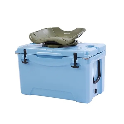 البلاستيك 50 QT Rotomolded Cooler Box LLDPE Wall PU Formulation