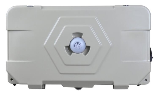 الثقيلة 45L Rotomoulded بعجلات الجليد صندوق الغذاء الصف المواد