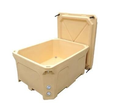 300L Rotomolded Cooler Box ، صندوق تبريد لصيد الأسماك مع عزل PU