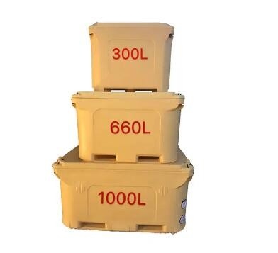660L كبير صندوق السمك Rotomolded تأثير جيد للعزل الحراري