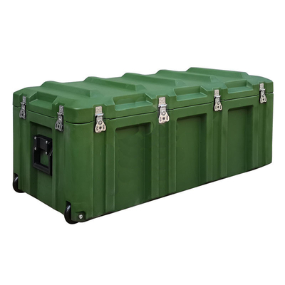 صندوق أدوات Rotomolded البلاستيك المتداول 1100mm لكاميرا بدون طيار بندقية
