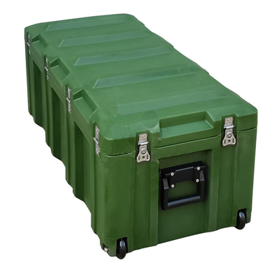صندوق أدوات Rotomolded البلاستيك المتداول 1100mm لكاميرا بدون طيار بندقية